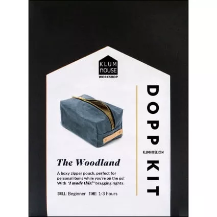 Woodland Dopp Kit Pattern