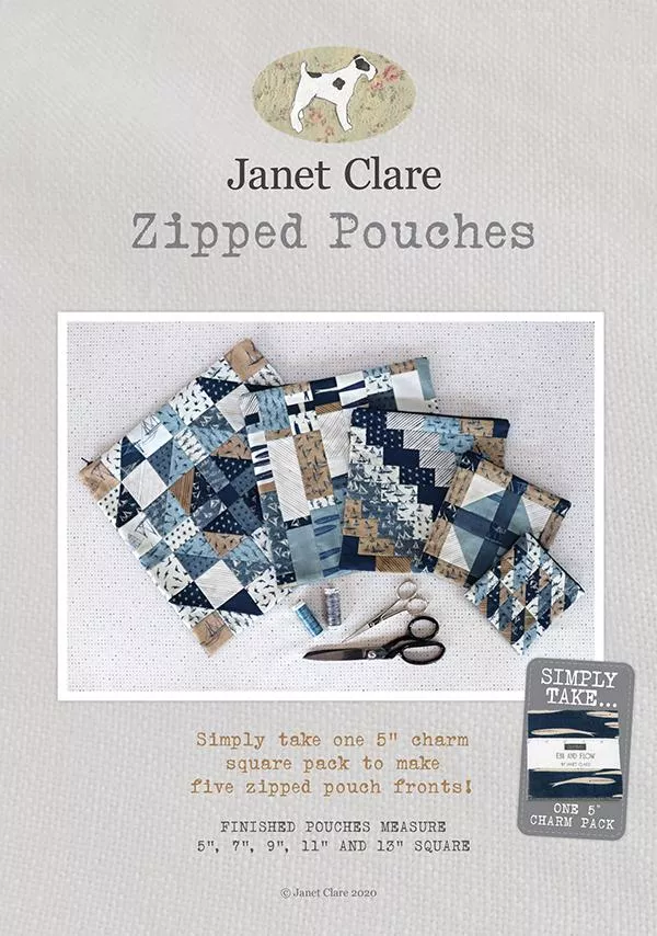 Zipped Pouches Pattern